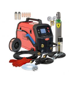 Spawarka Ideal Tecnomig 205 LCD Synergic v2 - zestaw - TMIG205LCDV2-G - Ideal - 5