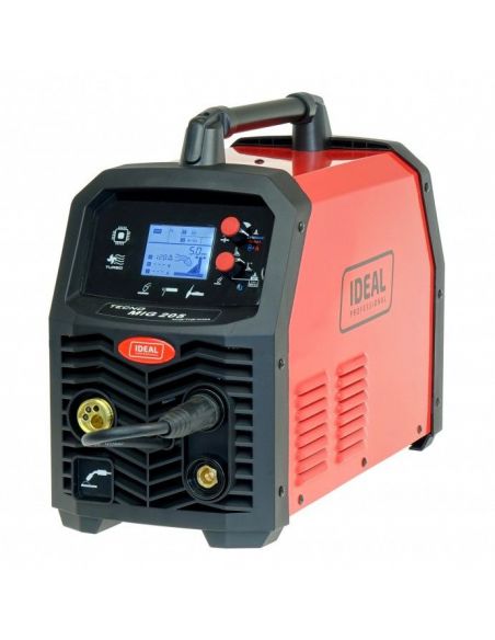 Spawarka Ideal Tecnomig 205 LCD Synergic v2 - zestaw - TMIG205LCDV2-G - Ideal - 13