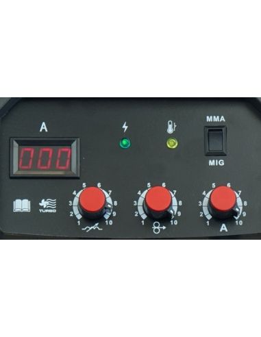 Spawarka Ideal Tecnomig 220 MMA Digital II v2 - zestaw - TMIG220V2-G - Ideal - 9