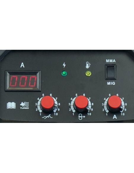Spawarka Ideal Tecnomig 220 MMA Digital II v2 - zestaw - TMIG220V2-G - Ideal - 9
