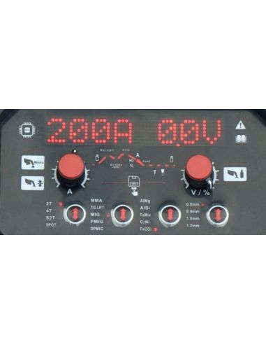 Spawarka Ideal Tecnomig 234 Pulse 4x4 v2 - zestaw - TMIG234PV2-G - Ideal - 11