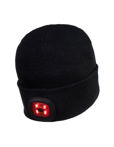Ciepła czapka z dwiema lampkami LED Portwest - B028BKR - Portwest - 7