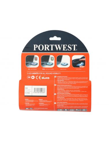 Ciepła czapka z dwiema lampkami LED Portwest - B028BKR - Portwest - 12