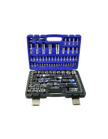 Zestaw kluczy nasadowych i torx 108 el. GEKO - G10101 - GEKO - 1