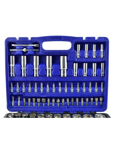 Zestaw kluczy nasadowych i torx 108 el. GEKO - G10101 - GEKO - 4