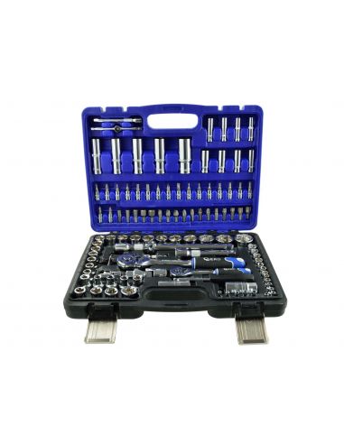 Zestaw kluczy nasadowych i torx 108 el. GEKO - G10101 - GEKO - 14