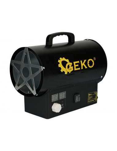Nagrzewnica gazowa z reduktorem i termostatem 20 kW GEKO - G80411 - GEKO - 5