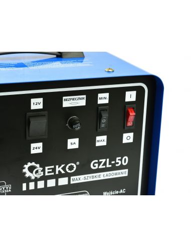 Prostownik samochodowy GEKO GZL-50 12 / 24 V - G80039 - GEKO - 3