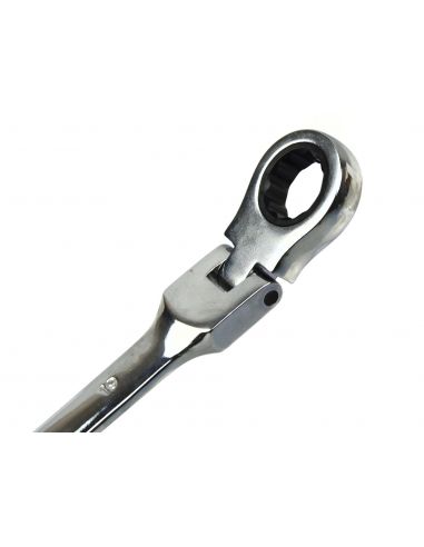 Komplet kluczy łamanych z grzechotką 8-19 mm 6 el. GEKO - G10339 - GEKO - 3