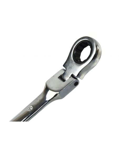 Komplet kluczy łamanych z grzechotką 8-19 mm 6 el. GEKO - G10339 - GEKO - 3