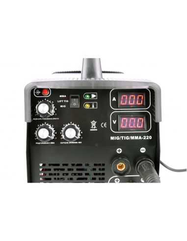 Spawarka GEKO MIG/TIG/MMA-220 - zestaw - G80096-G - GEKO - 4
