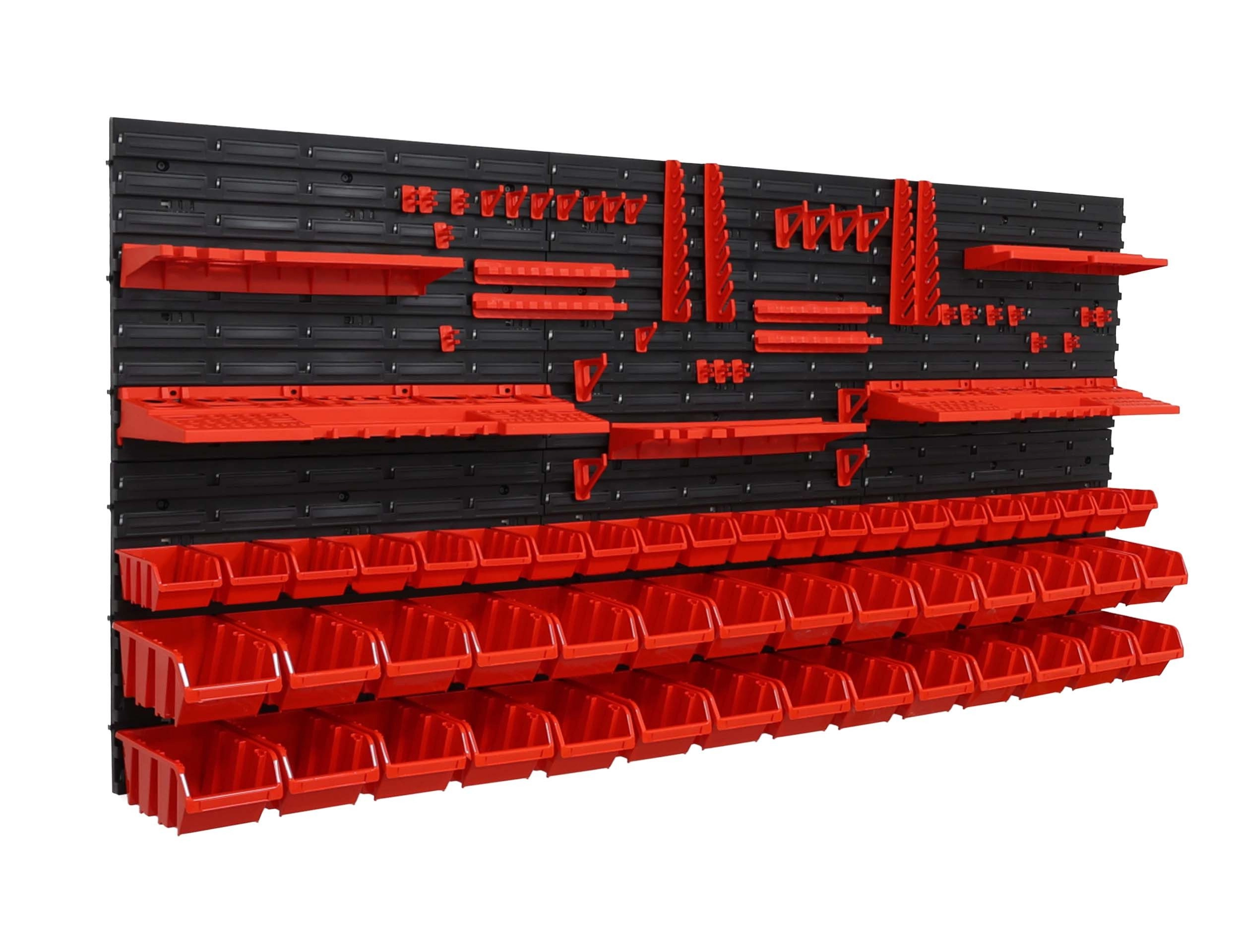 Widok z boku na tablicę Toolbox System Wall Mix 180 x 80 